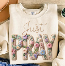 Load image into Gallery viewer, Just Pray - Faux Yarn