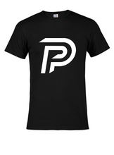 Load image into Gallery viewer, Prime Black T-shirt - White Logo